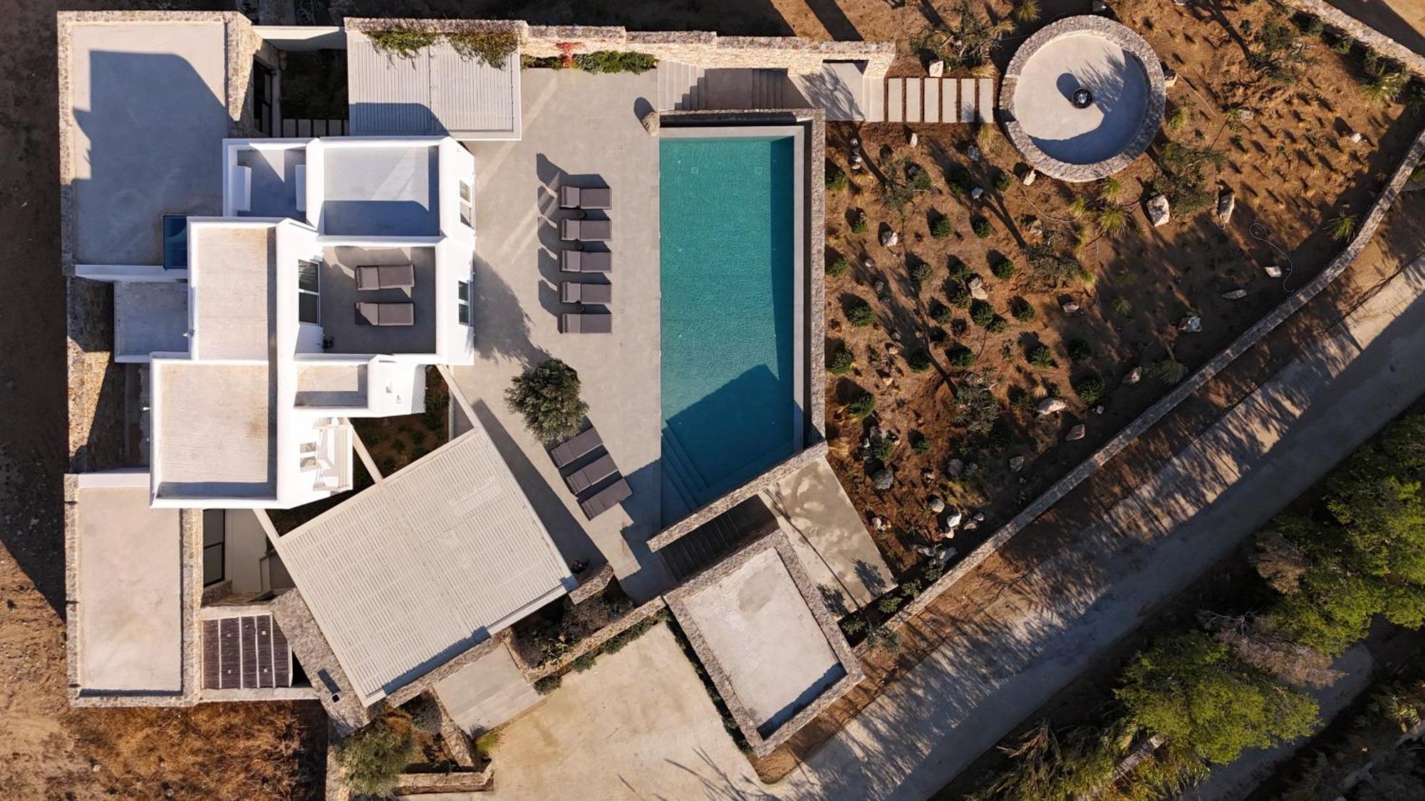 Blue Eye Grand Villa Mykonos Kalafatis Ngoại thất bức ảnh