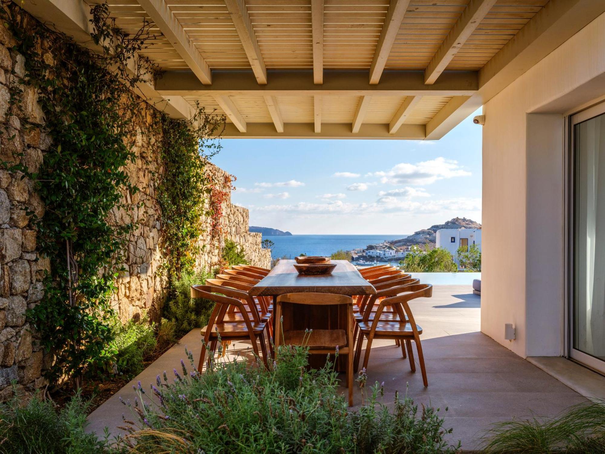 Blue Eye Grand Villa Mykonos Kalafatis Ngoại thất bức ảnh