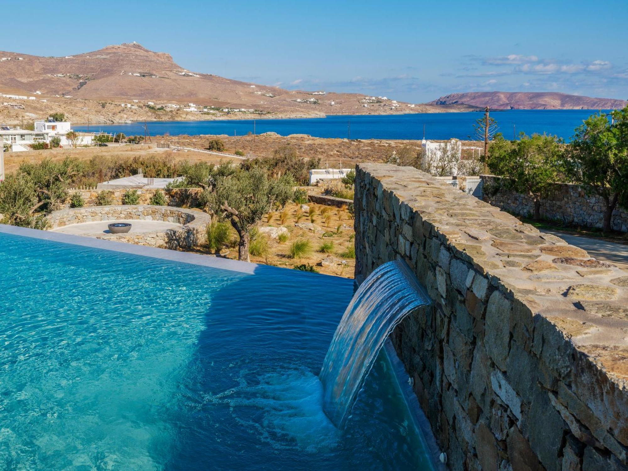 Blue Eye Grand Villa Mykonos Kalafatis Ngoại thất bức ảnh