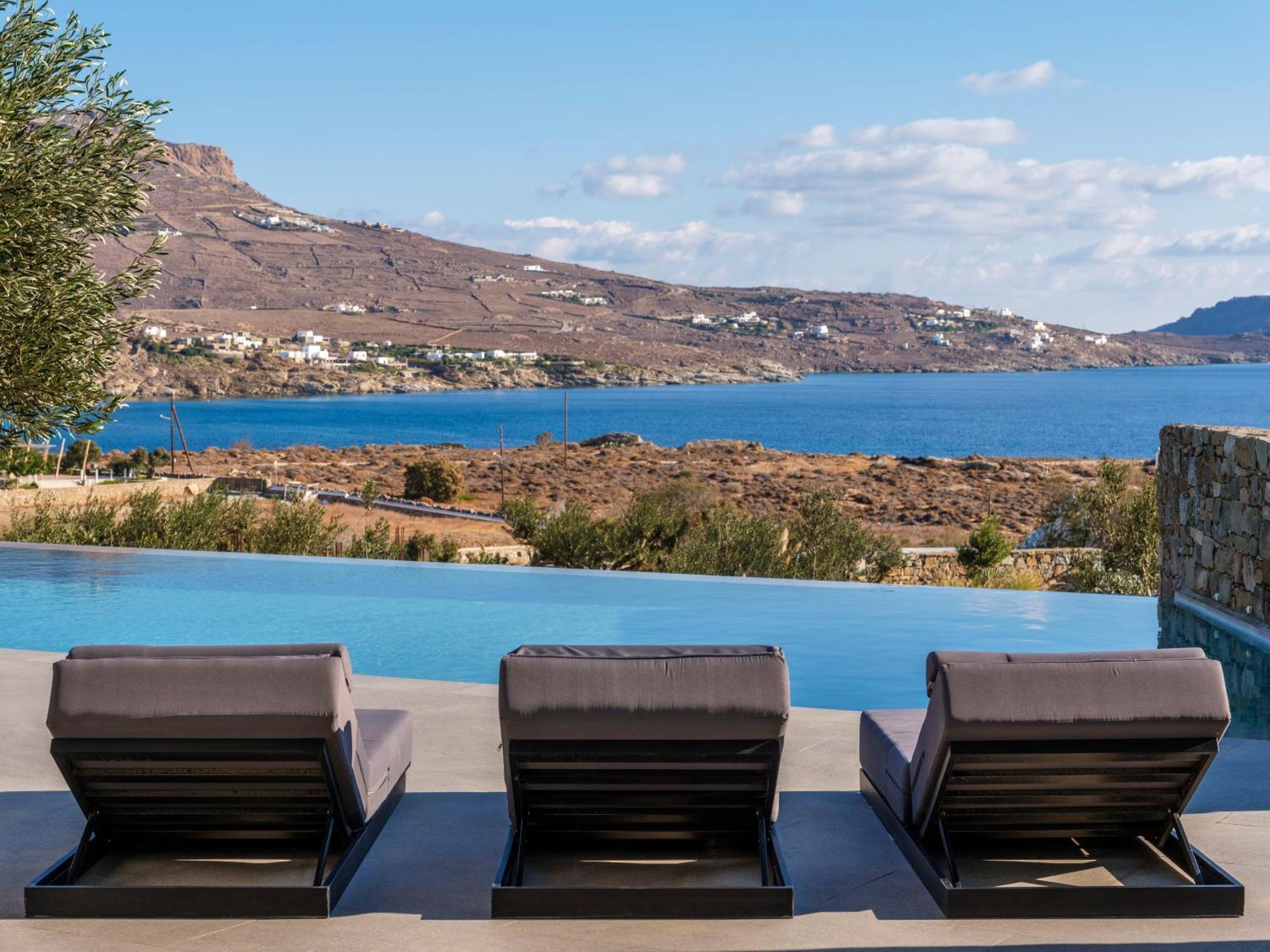 Blue Eye Grand Villa Mykonos Kalafatis Ngoại thất bức ảnh