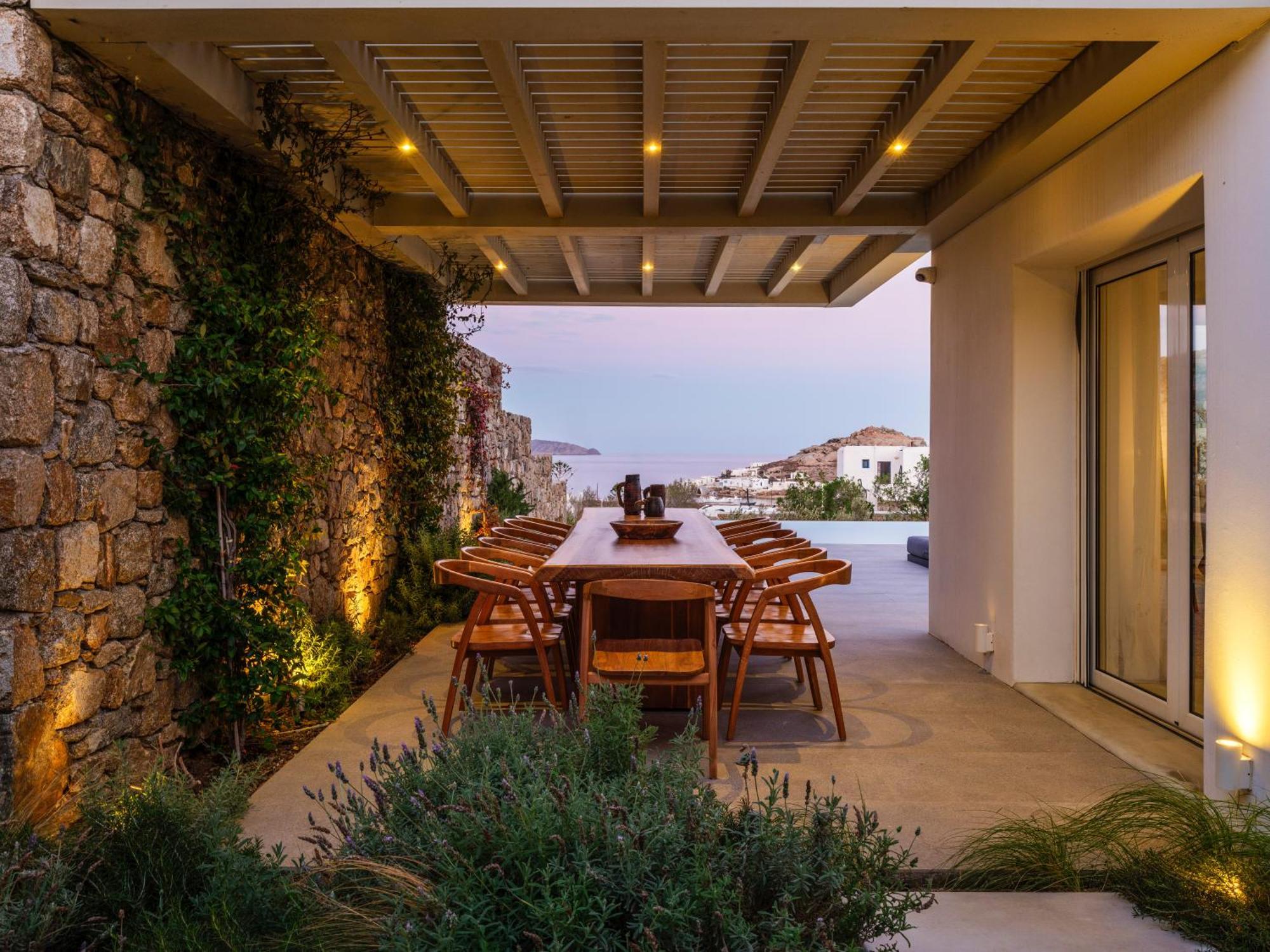 Blue Eye Grand Villa Mykonos Kalafatis Ngoại thất bức ảnh
