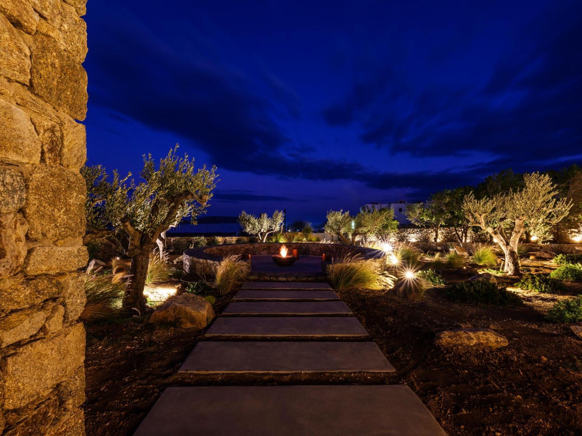 Blue Eye Grand Villa Mykonos Kalafatis Ngoại thất bức ảnh