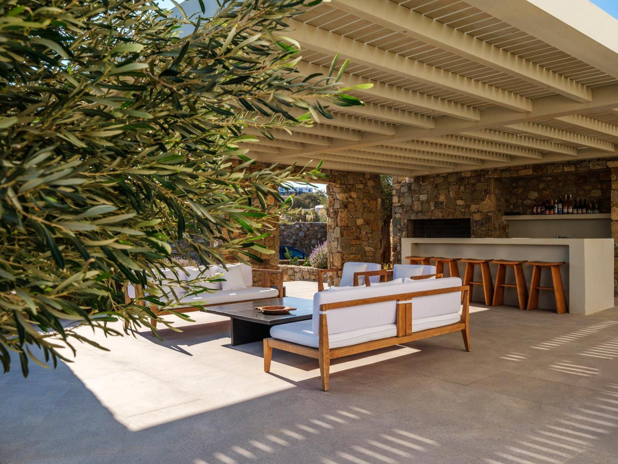 Blue Eye Grand Villa Mykonos Kalafatis Ngoại thất bức ảnh