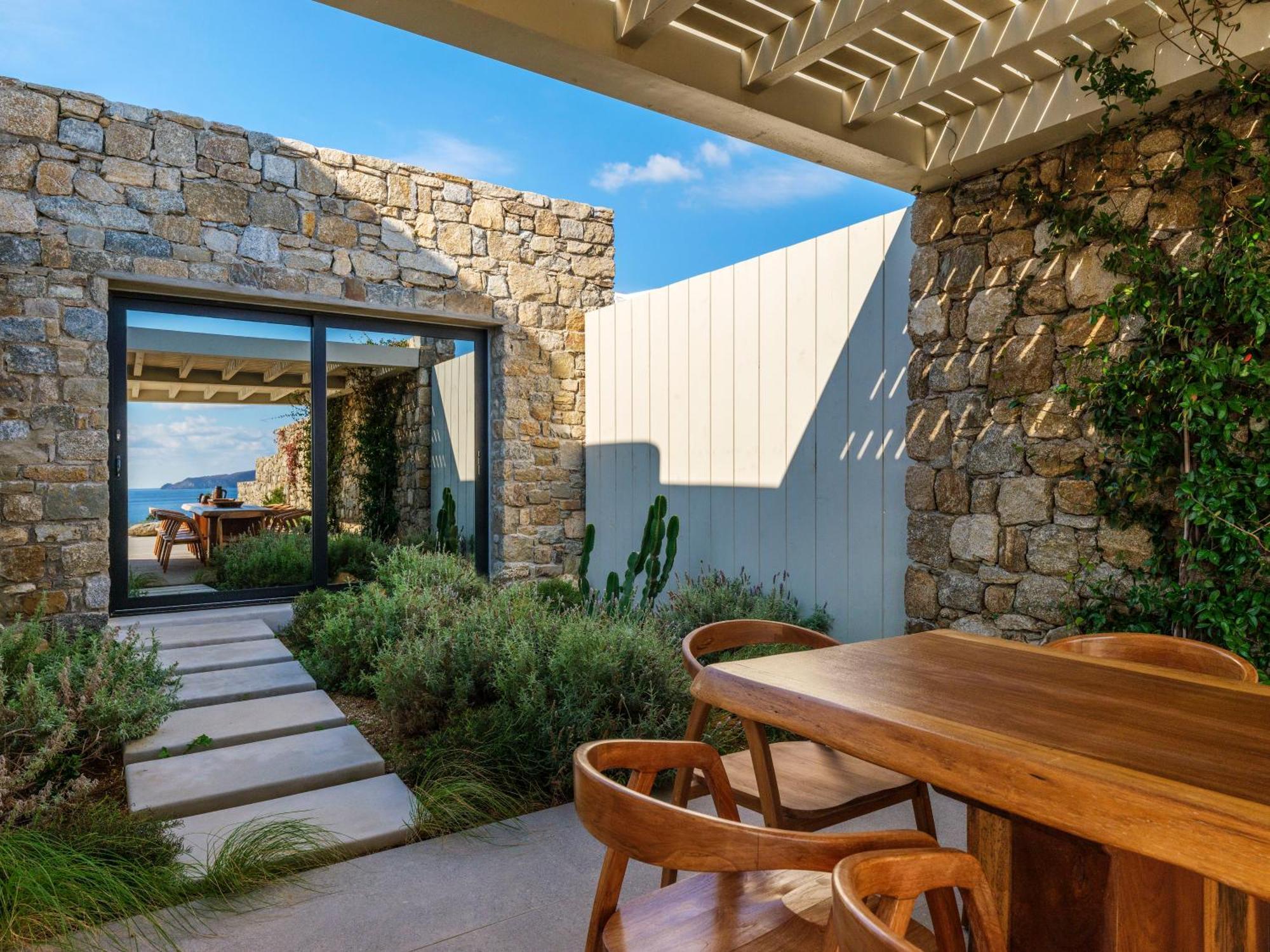 Blue Eye Grand Villa Mykonos Kalafatis Ngoại thất bức ảnh