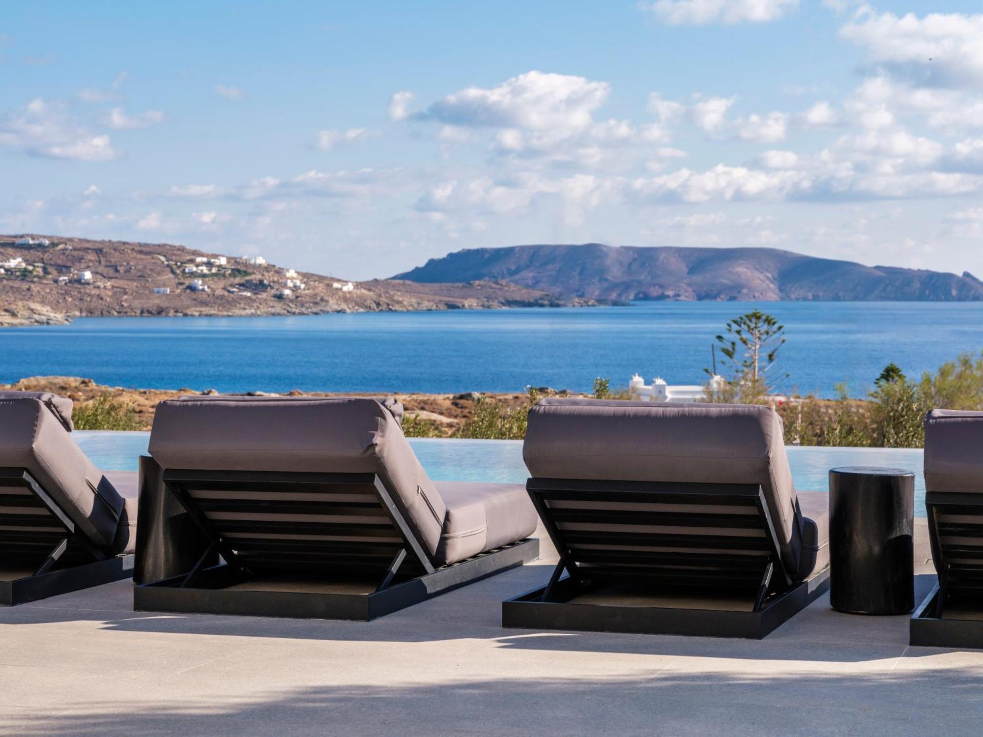 Blue Eye Grand Villa Mykonos Kalafatis Ngoại thất bức ảnh