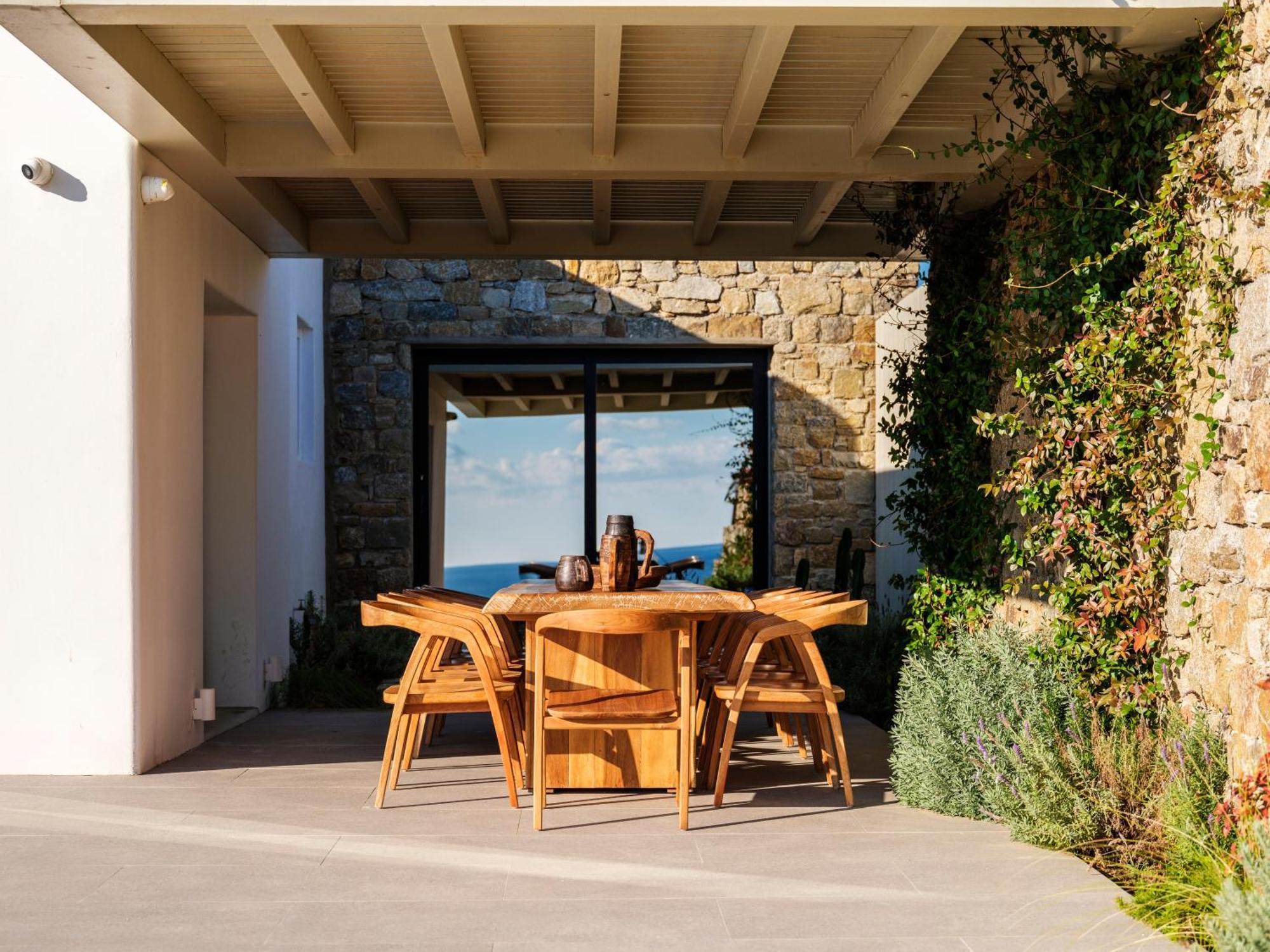 Blue Eye Grand Villa Mykonos Kalafatis Ngoại thất bức ảnh