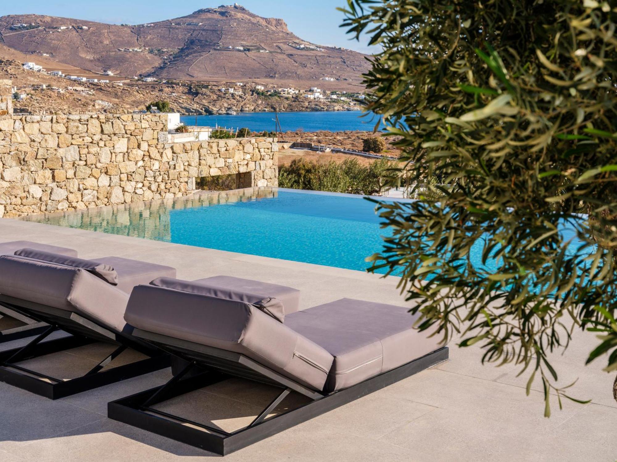 Blue Eye Grand Villa Mykonos Kalafatis Ngoại thất bức ảnh